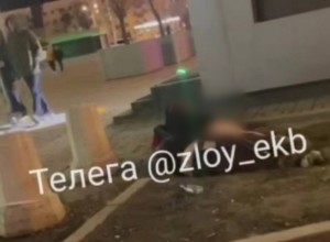 Пара занялась сексом на газоне около главного вокзала Екатеринбурга