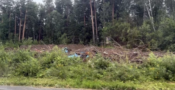 При въезде в Екатеринбург больше нет легендарной стелы