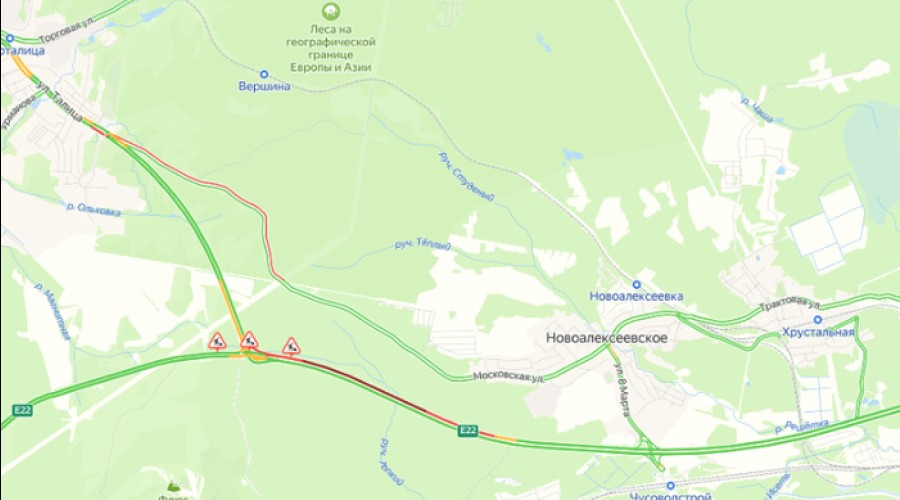 На Пермском тракте перекроют движение на участке, где можно было объехать вечную пробку
