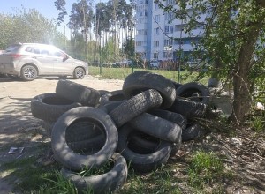«Более 100 тысяч единиц». В Екатеринбурге ликвидируют свалку старых покрышек