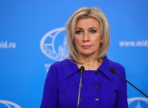 Захарова прокомментировала слова Кулебы о флаге