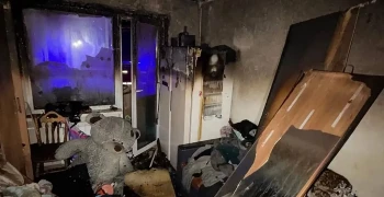 На Урале 2-летняя малышка спасла семью от пожара
