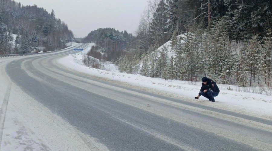 Пермский тракт засыпало снегом