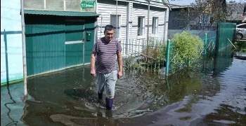 Под Екатеринбургом затопило больницу