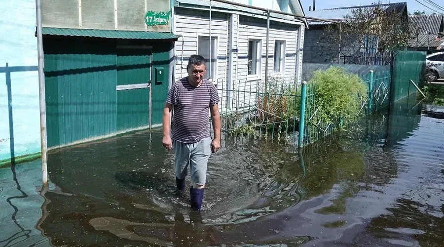 Под Екатеринбургом затопило больницу